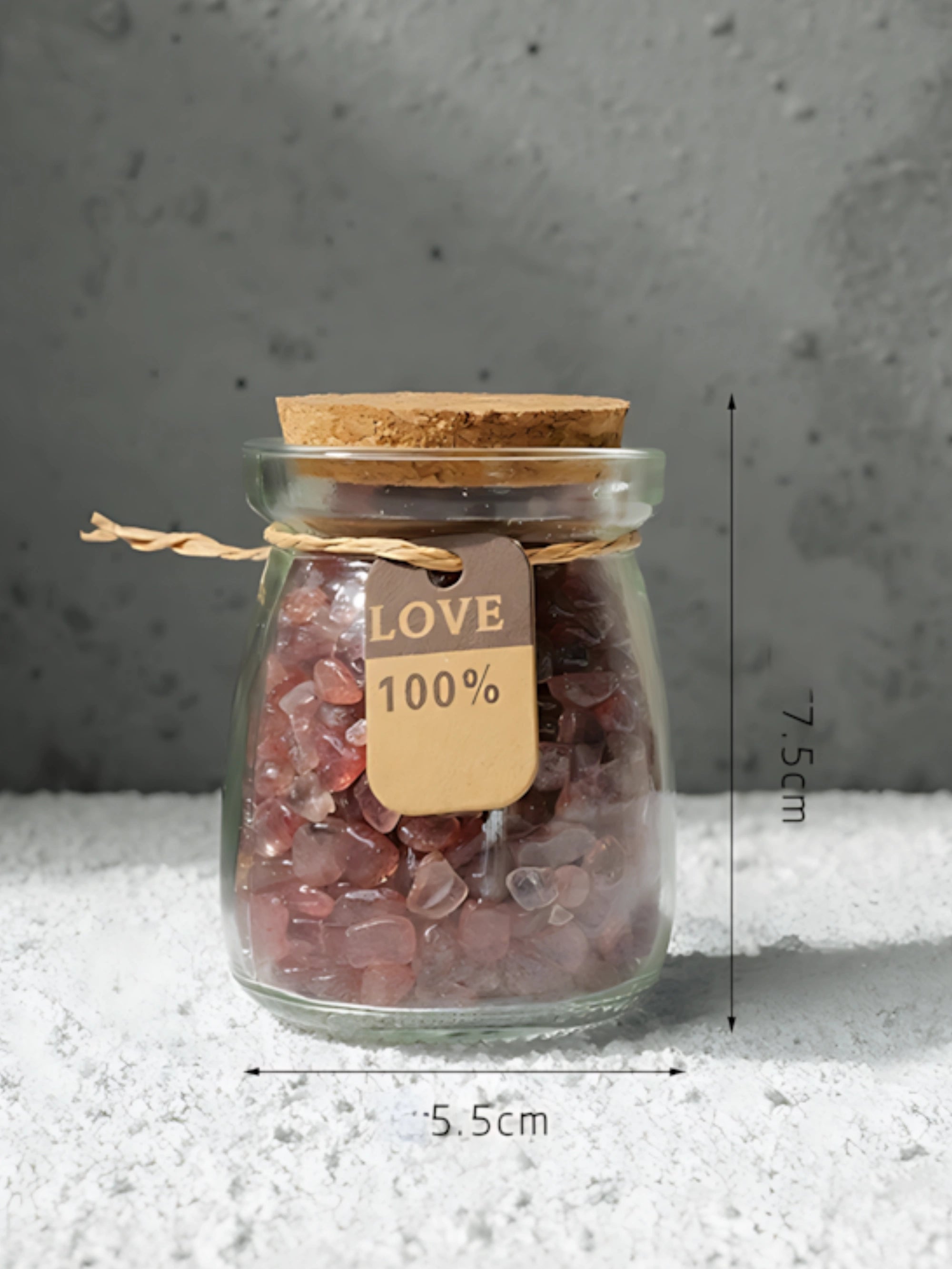 Clear Quartz Wish Bottle