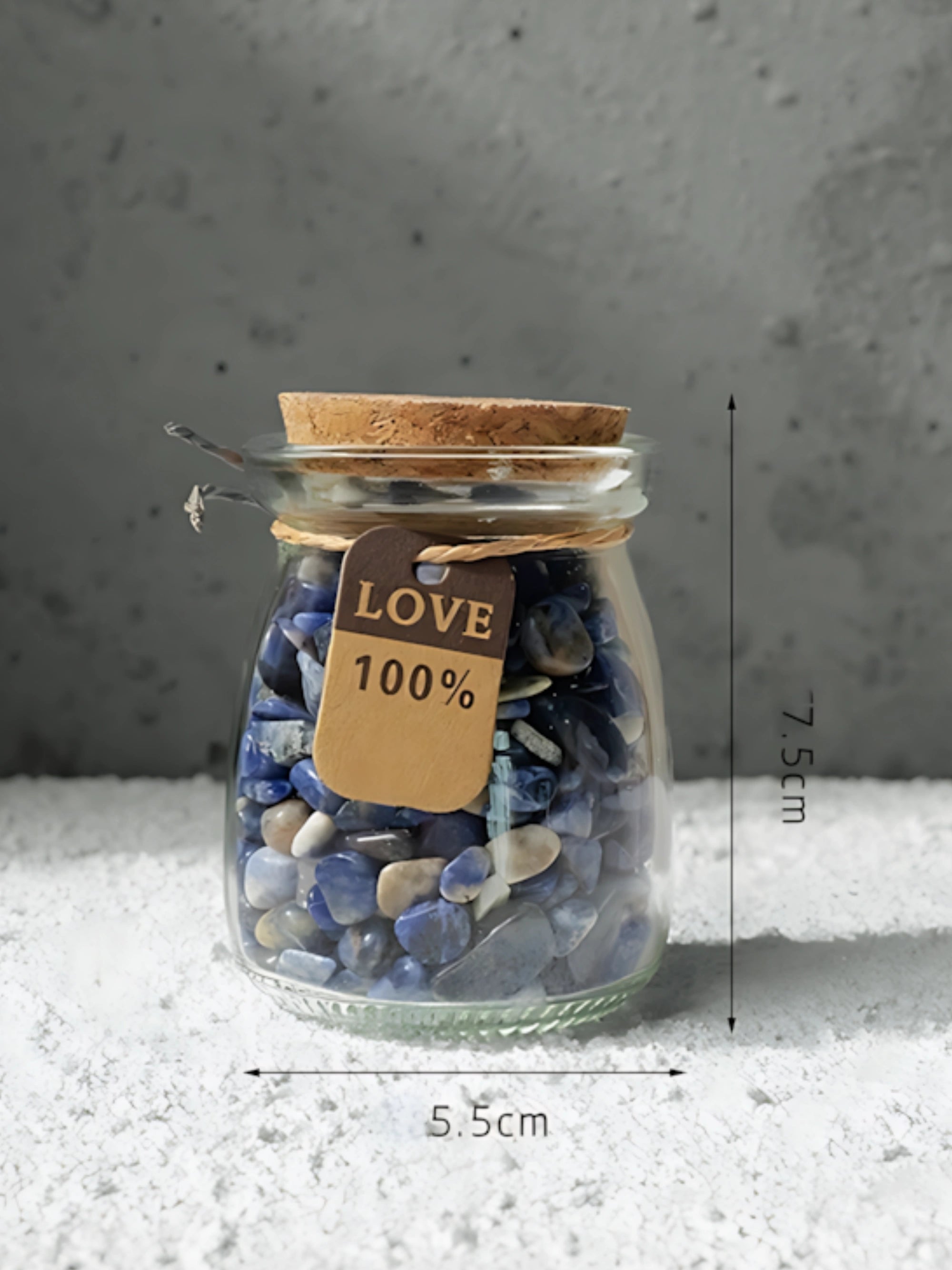 Clear Quartz Wish Bottle