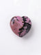 Rhodonite Heart Crystal Stone