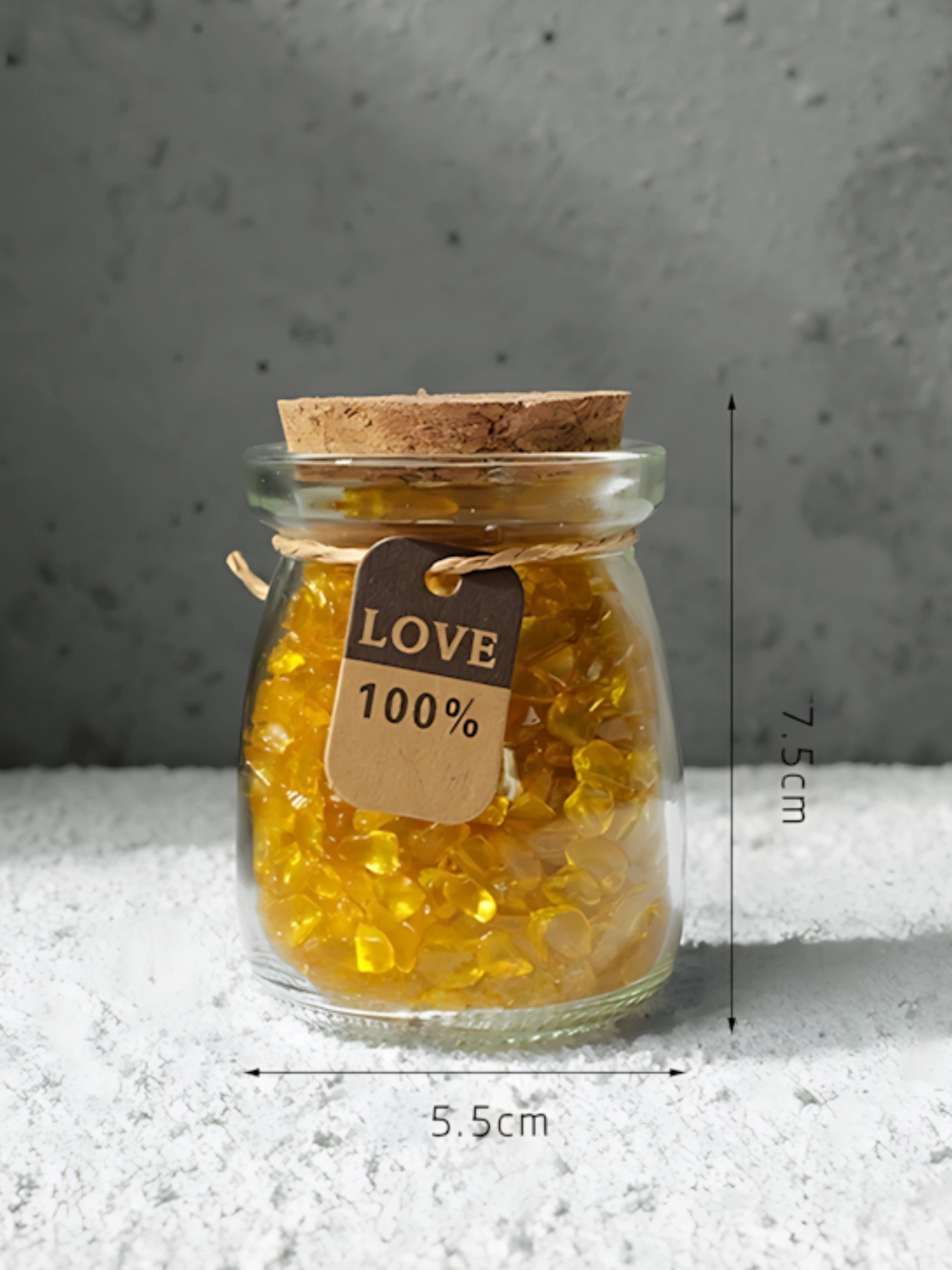 Clear Quartz Wish Bottle