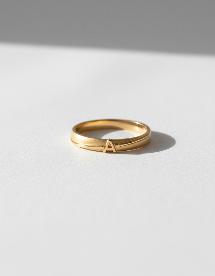 Converging Paths Promise Ring