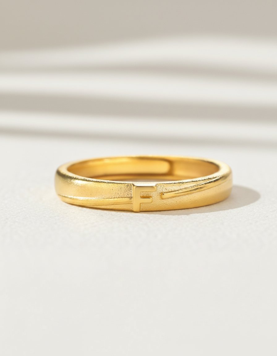 Converging Paths Promise Ring-Adjustable Ring