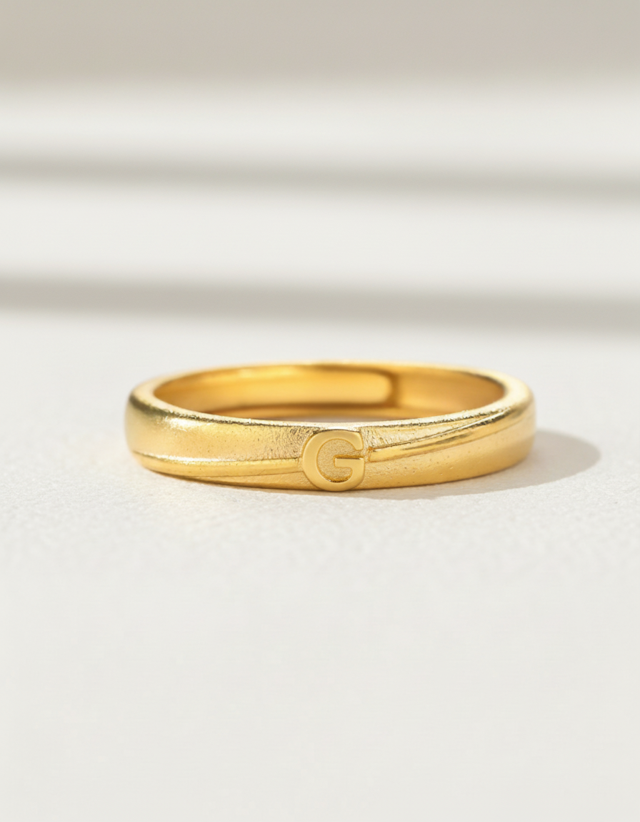 Converging Paths Promise Ring-Adjustable Ring