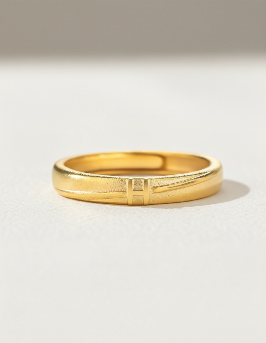 Converging Paths Promise Ring-Adjustable Ring