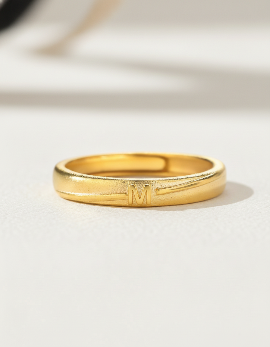 Converging Paths Promise Ring-Adjustable Ring