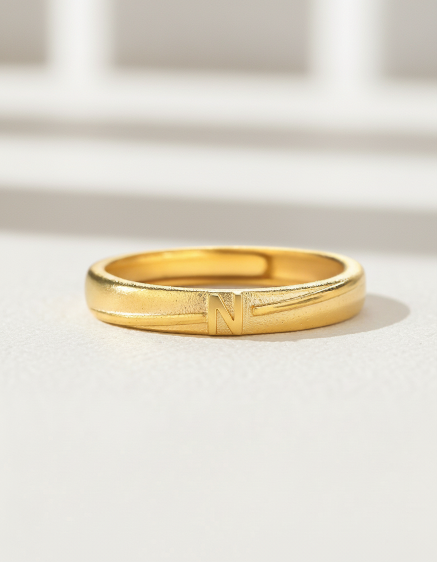 Converging Paths Promise Ring-Adjustable Ring