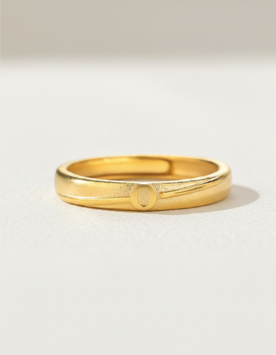 Converging Paths Promise Ring-Adjustable Ring