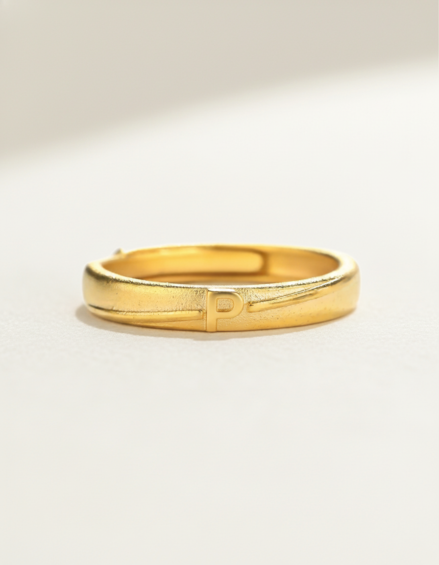 Converging Paths Promise Ring-Adjustable Ring