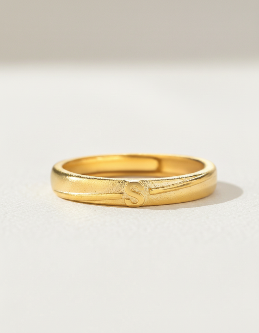 Converging Paths Promise Ring-Adjustable Ring