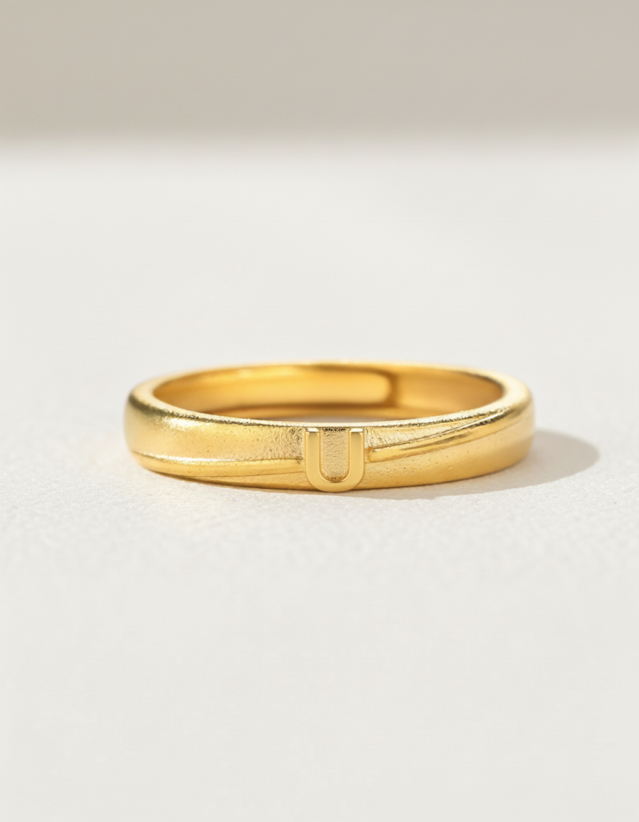 Converging Paths Promise Ring-Adjustable Ring