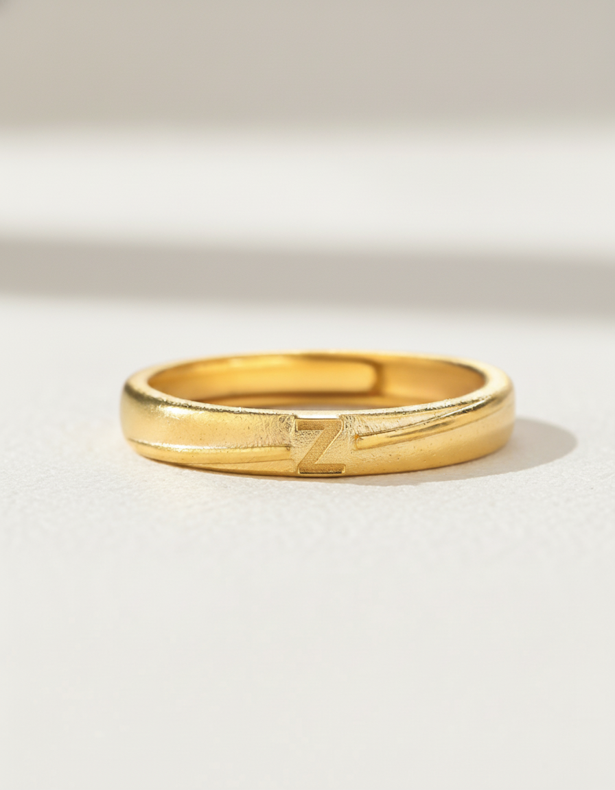 Converging Paths Promise Ring-Adjustable Ring