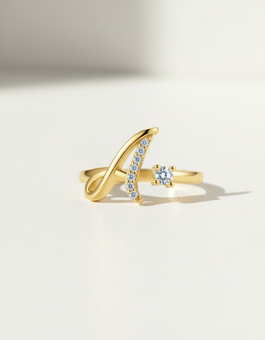 Initial Promise Rings -The Start of Forever