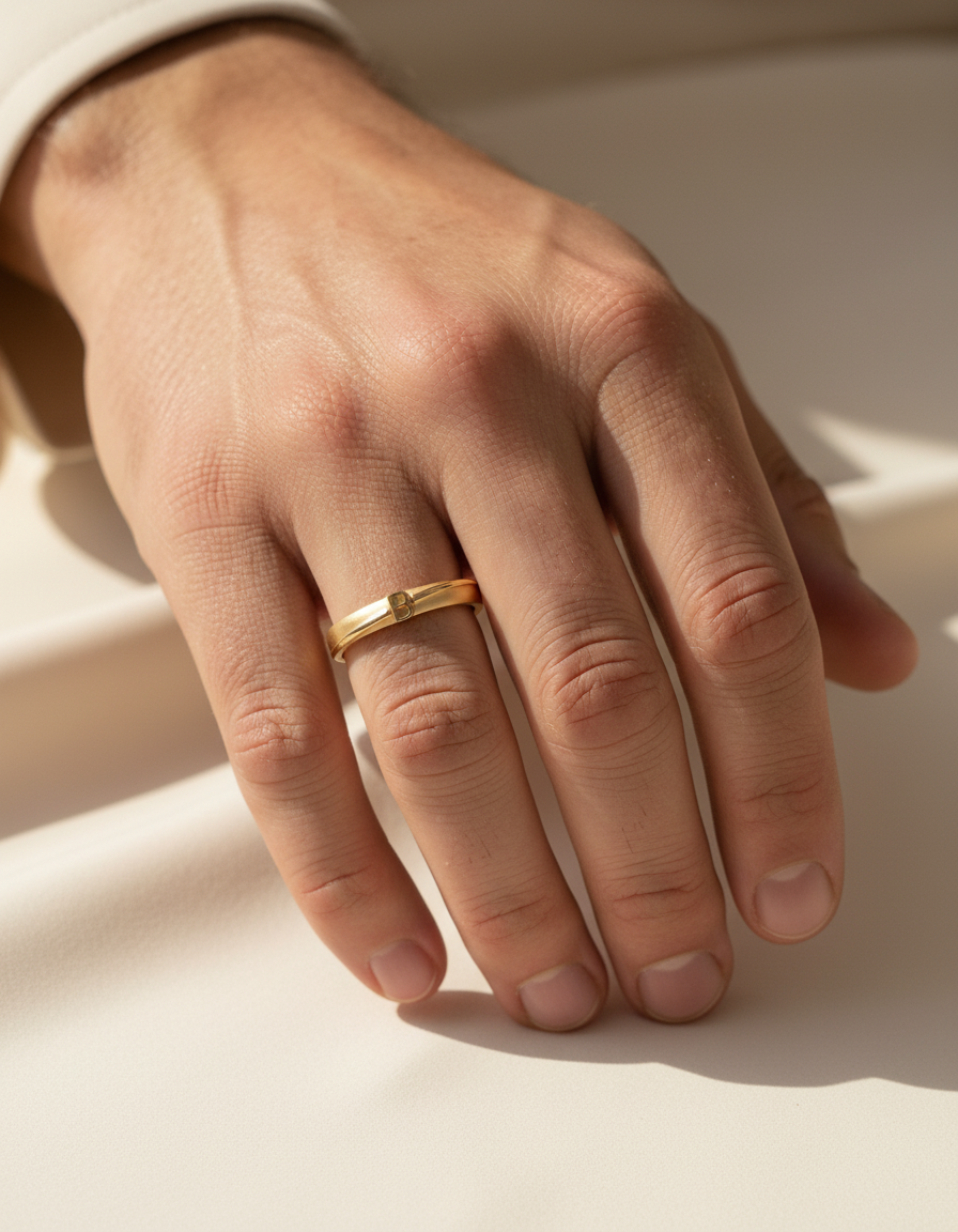 Converging Paths Promise Ring-Adjustable Ring