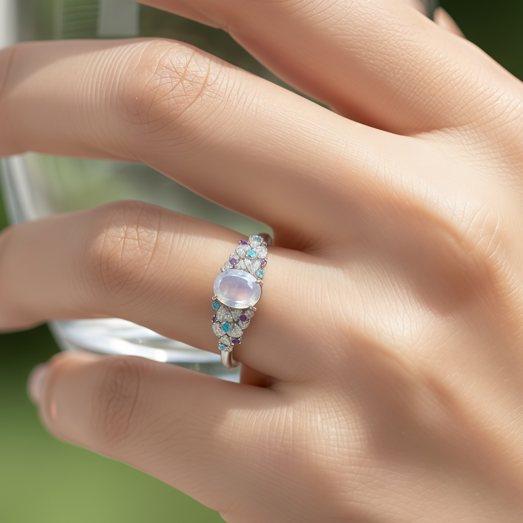 Lunaire Collection - Moonlight Serenity Ring